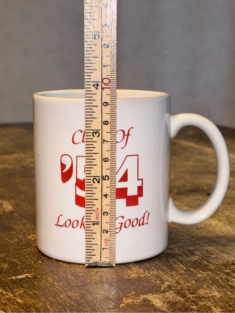 Newton High School Class of 1954 reunion/alumni commemorative coffee mug